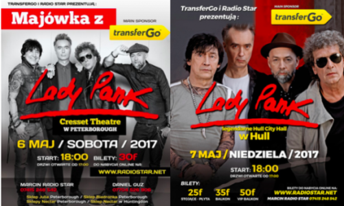 Będzie gaz niejeden raz! Lady Pank w trasie koncertowej po UK z TransferGo!