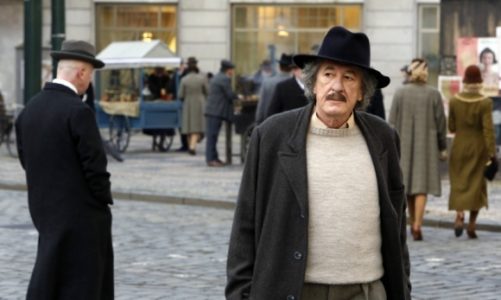 Geoffrey Rush jako Albert Einstein w produkcji "Geniusz"