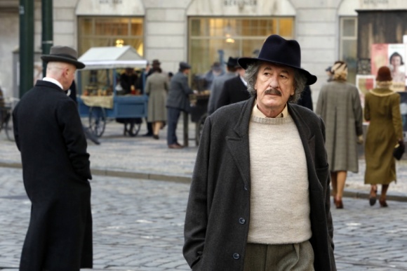 Geoffrey Rush jako Albert Einstein w produkcji "Geniusz"