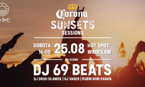 Sunsets Session z Coroną już w najbliższy weekend w HotSpocie!