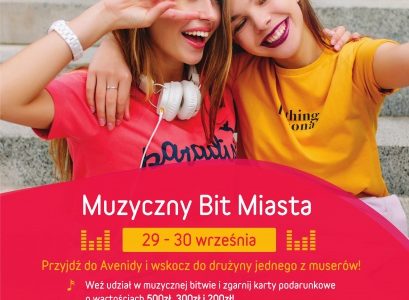 Poczuj Muzyczny Bit Miasta i dołącz do drużyny muserów w Avenidzie Poznań