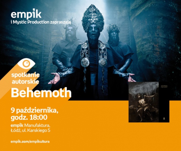 BEHEMOTH – SPOTKANIE AUTORSKIE – ŁÓDŹ