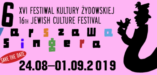 XVI Festiwal Kultury Żydowskiej Warszawa Singera