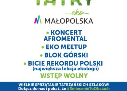 Koncert Afromental i mnóstwo atrakcji podczas ósmego finału Czyste Tatry 2019