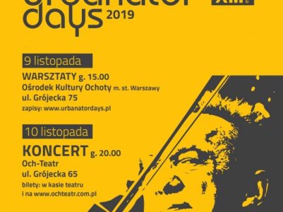 Urbanator Days 2019 – Wielkie Święto Jazzu